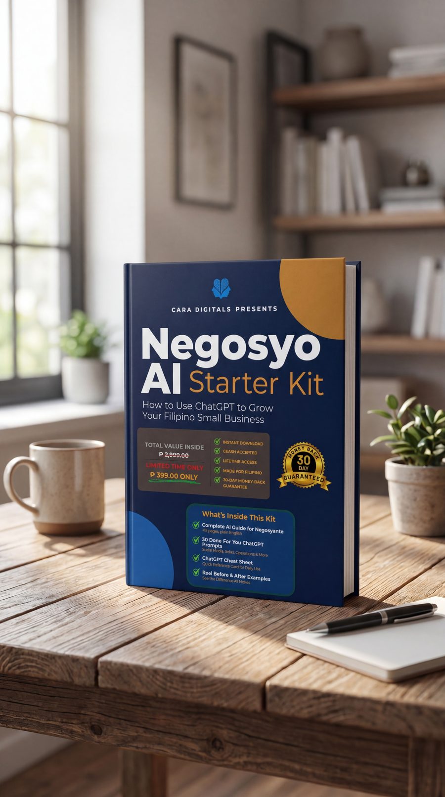 Negosyo AI Starter Kit home office