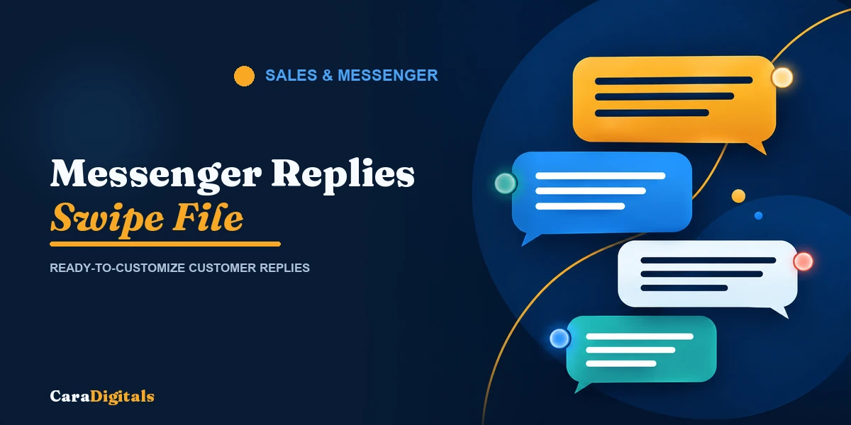 Messenger Replies Swipe File