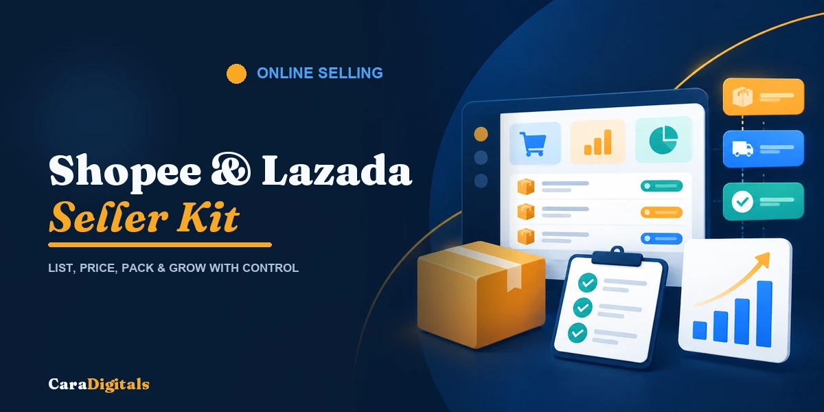 Shopee and Lazada Seller Kit
