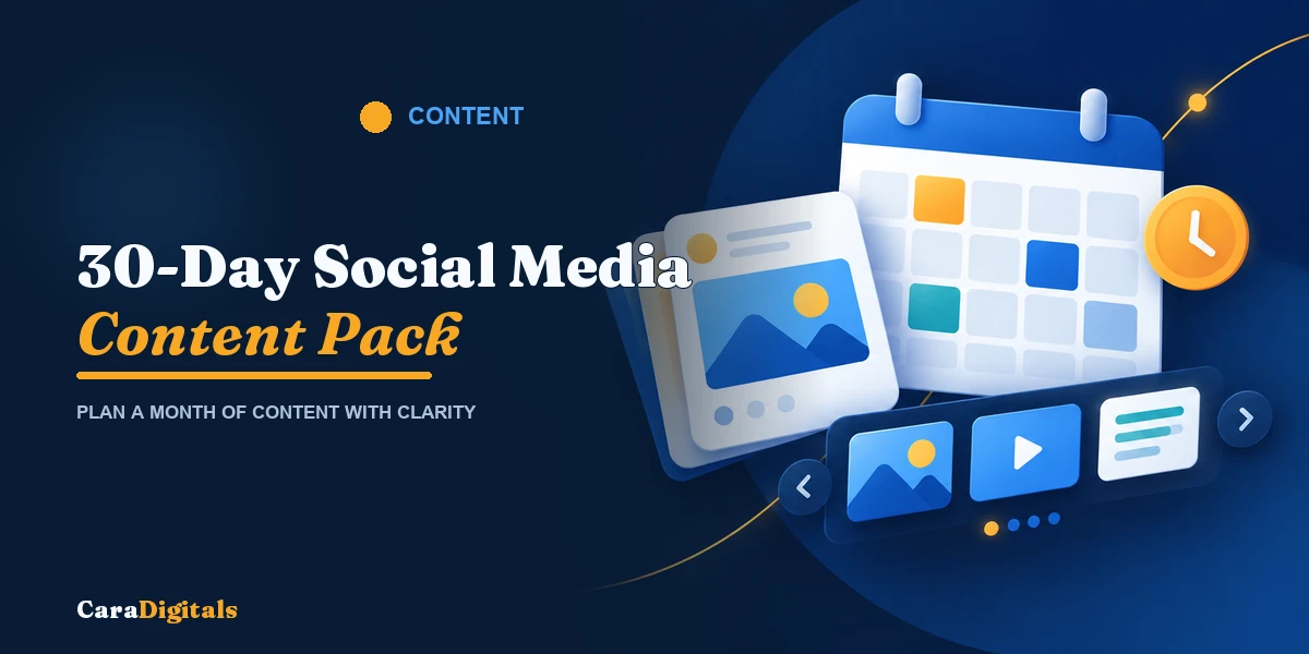 30-Day Social Media Content Pack